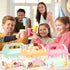 jeowicti 12 Pack Supplies(3.7x6.3x3.7inch) Ice Cream Party Favor Boxes Gift Boxes Folding Paper Treat Box Goodie Box
