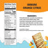JiMMY'S Immune! Citrus Blast Immune Support Bar - 15 Count Protein Bar with Immune Fortifying Ingredients