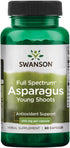 Swanson Asparagus Young Shoots, 400 Milligrams, 60 Capsules