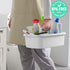 Cleaning Supplies Caddy, Portable Plastic Bucket Organizer with Handle for Shower Essentials Storage