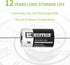 EEMB ER14250 1/2AA 3.6V Lithium Battery with AX Solder Tabs