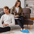 NEWGO Foot Ice Pack Slippers for Plantar Fasciitis - Gel Ice Packs for Feet Pain Relief, Hot Cold Therapy, 2 Pack