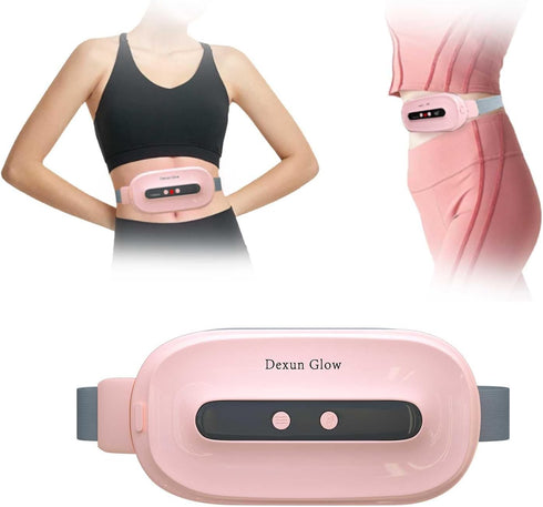 Upgraded Heating Pad for Period Cramps, Cordless Portable Heating Pad with 3 Heat Levels & Massage Modes for Relief