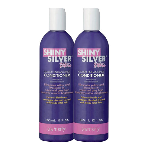 Shiny Silver Conditioner Ultra Color Enhancing, 12 Ounce, 2 Pack (354ml)