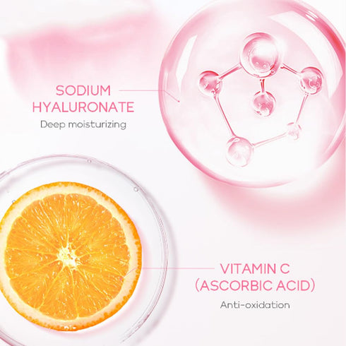 Sakura Skincare Kit for Teenage Girls - 5Pcs Travel Present Set with Cleanser, Toner, Serum, Eye Cream, Face Cream