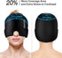 ONLYCARE Migraine Relief Cap - Upgraded Odorless Ice Head Wrap for Migraine and Headache Relief
