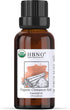 HBNO Organic Cinnamon Bark Essential Oil, 1 Oz (30 ml)