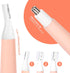 Nose Hair Trimmer for Women - Portable, Waterproof, Rechargeable 2-in-1 Trimmer, Easy to Clean for Sensitive Skin