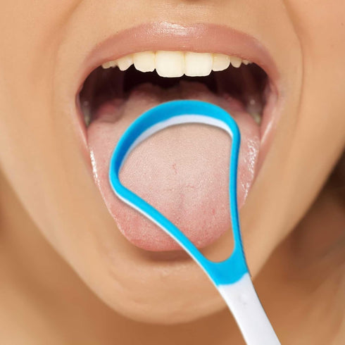 AKOAK 3 Pcs Tongue Scraper Cleaner - Professional Oral Care Tool for Adults and Children to Reduce Bad Breath