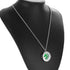 Popeoiuh 24 inch 8 Essential Oil Diffuser Necklace Aromatherapy Jewelry Stainless Steel Horse Animal Locket Pendant