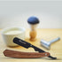 Professional Barber Straight Edge Razor, Stainless Steel Safety Blade for Close Shaving, with 10 Single Edge Blades