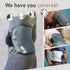 Large Reusable Ice Packs for Injuries with Velcro Straps - Soft Gel Hot and Cold Packs for Hip, Shoulder, Back Pain