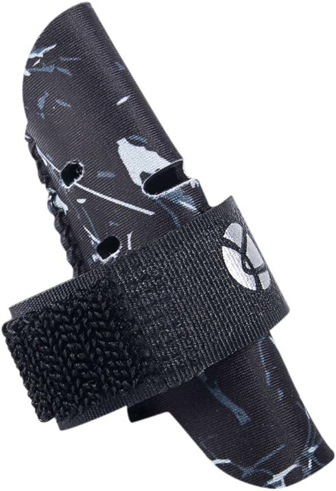 Kuangmi Finger Sleeve Support Protector Finger Splint Brace for Pain Relief and Preventing Sports Injuries (L/XL, Black)