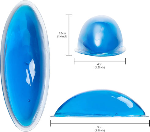 Hemorrhoid Ice Pack for Relief & Cooling Support – Twin Gel Pack with Hygienic Case for Reusable Cold Therapy