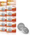 PGSONIC CR2032 3V Lithium Battery (10pcs), Compatible with AirTag, Key Fobs, Smart Sensors,