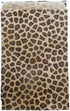 N'icePackaging 50 Qty 5" x 7" Cheetah Leopard Print Flat Paper Gift Bags for Candy, Cookies, Party Favors