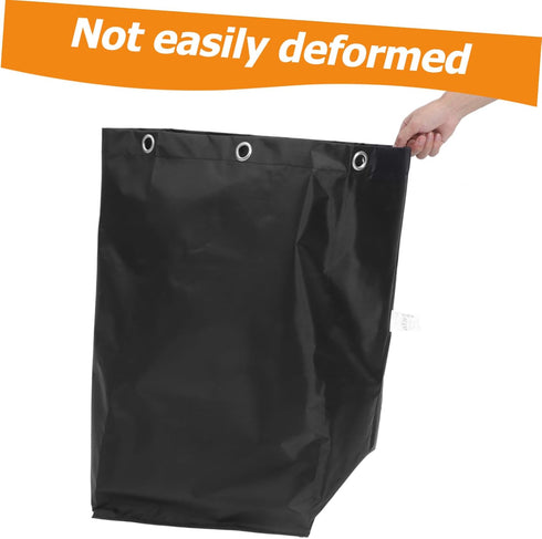 Multifunctional Janitorial Bag for Shopping Cart Cleaning Caddy Bag Replacement Housekeeping Sturdy Canvas Cleaning