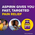 Bayer Extra Strength Aspirin 500mg Plus Caffeine for Powerful Pain Relief, 200 Coated Caplets