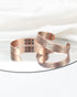 Copper Bracelet for Men - 18X Strength Magnetic Copper Bracelet, 99.99% Pure Solid Copper