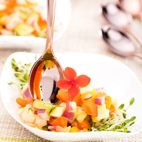 Restaurantware 4 Inch Mini Spoons, 100 Disposable Tiny Spoons for Appetizers or Desserts