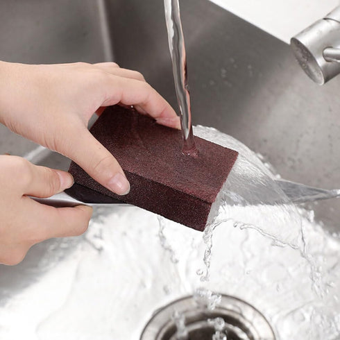 10pcs Natural Sea Sponge Dish Sponge Bulk Polishing Pad Cleaner Year of Cake Toppercarborundum Sponge Brush