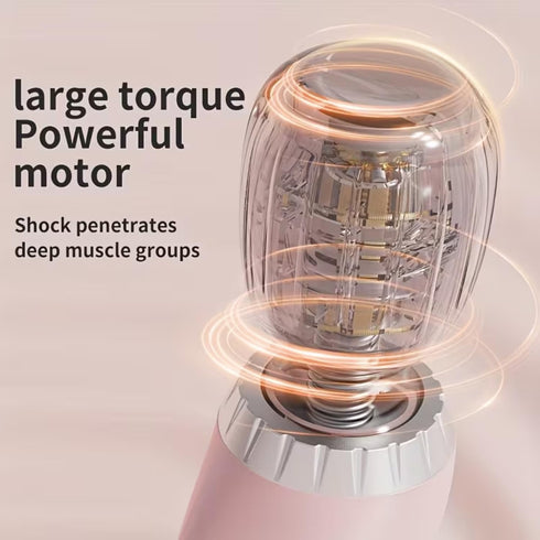 Labnique 10 Handheld Massager, Massage Modes, Cordless Waterproof Electric Back Massager, Portable Muscle Recovery