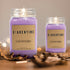 Qarentine 100% Therapy(16oz) Organic Soy Wax Lavender Scented Vegan Candle | Floral & Sweet Aroma | Pure Soy