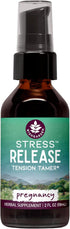 WishGarden Herbs Natural Herbal Stress Release for Pregnancy, 2oz, with Lemon Balm & Chamomile, Adrenal Support