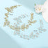 JAKAWIN Bride Crystal Wedding Hair Vine, Silver Bridal Hair Piece Rhinestone Accessories for Women