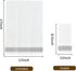 LITOPAK 200 Pack Paper Hand Towels for Bathroom, Guest Towels Disposable, and Paper Napkins Disposable for the Bathroom, Kitchen, Wedding, Party, and Dinner(Silver)