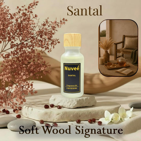 Nuve Set 4 20ml Set Hotel Collection Fragrance Oil - Inspired by Iconic Hotel Experiences - Luxury Oils for Waterless