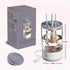 White Transparent Electric Makeup Brush Cleaner, New Version Lazy Automatic Cleaning Tool for Makeup Brushes