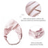 ZIMASILK 100% Mulberry Silk Twisted Headband, Elastic Hair Wrap Accessory for Women, Pink
