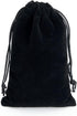 Tendwarm 20 Pcs Black Velvet Bags with Drawstring, 3.9x5.9 Inches Candy Jewelry Pouch Bags for Christmas Wedding Favors