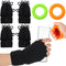 RoundFunny 2 Pairs Weighted Gloves for Tremors with 2 Grip Strength Trainer Adjustable