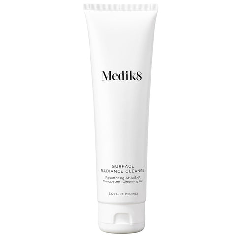 Medik8 Surface Radiance Cleanse - AHA & BHA Daily Cleanser - Gentle Foaming Gel for Healthy Complexion - 5.0 oz