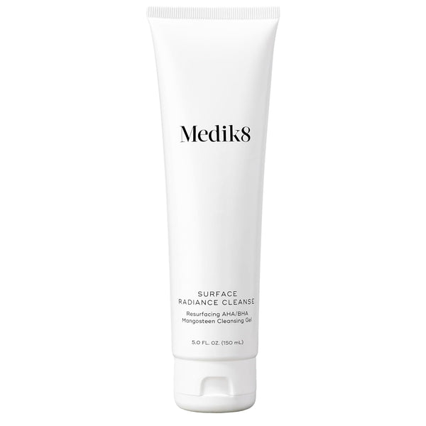 Medik8 Surface Radiance Cleanse - AHA & BHA Daily Cleanser - Gentle Foaming Gel for Healthy Complexion - 5.0 oz