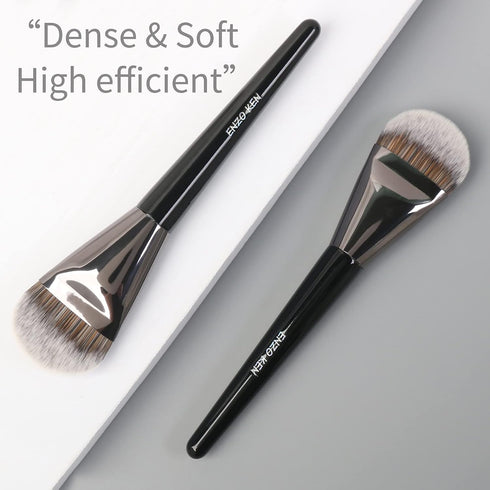 Flat Foundation Brush for Liquid Makeup, Makeup Brushes for Liquid Foundation, 820 Black