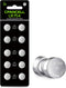 AG5 LR754 309 393 SR754 Alkaline Button Cell Battery (10 Count)