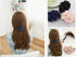 LOVEF3 Pcs Fashion Handmade Women Girl Flower Banana Barrette Hair Clip, 11.5 * 6 CM, Black Pink Navy