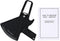 Body Fat Calipers, Skinfold Caliper 0-80MM Fat Measuring Test, Slim Skinfold Caliper, 2 Colors (Black)