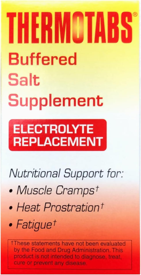 Thermotabs 100 (Pack 6) Salt Supplement Buffered Tablets Tablets