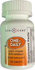 GeriCare One-Daily Multi-Vitamin & Minerals, Dietary Supplement Tablets, 100 Count