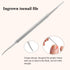 Mudder 6 Pack Ingrown Toenail Files, Double Sided Toenail Lifters, Stainless Steel Manicure Tools