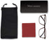 MARE AZZURO Flexible Reading Glasses - 6.00 Strength Stylish Rectangular Reader Glasses
