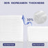 Disposable Face Towel, 100 Count Soft Cotton Dry Wipes for Washing and Cleansing, Facial Tissue for Skincare
