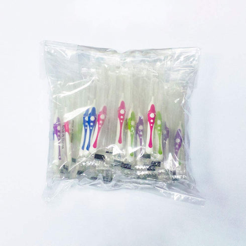 48 pcs (16pcs x 3 Packs) Orthodontic XL Size Interdental Brush, Flexible Handle, Easy to Use