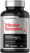 Horbaach Tribulus Terrestris | 1000mg | 180 Capsules | Non-GMO & Gluten Free Supplement for Men and Women