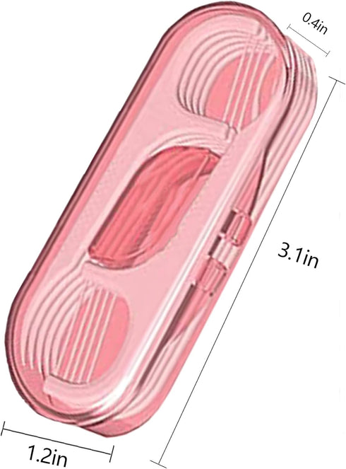 Flosser Dispenser Dental Floss Case, Travel Floss Professional Toothpicks with Travel Case for Teeth Cleaning