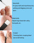 Pedicure Knife Set, 4PCS Stainless Steel Tools for Dead Skin and Ingrown Toenail Removal